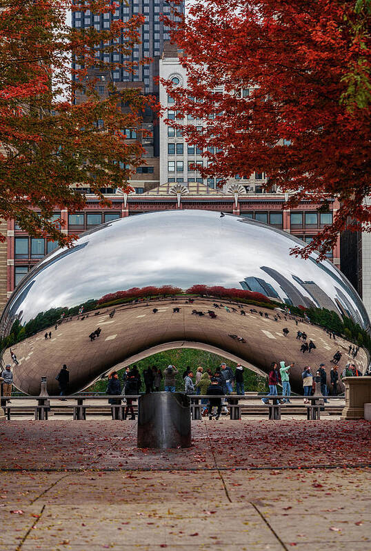 Chicago Art Print featuring the photograph Cloud Gate by Nisah Cheatham