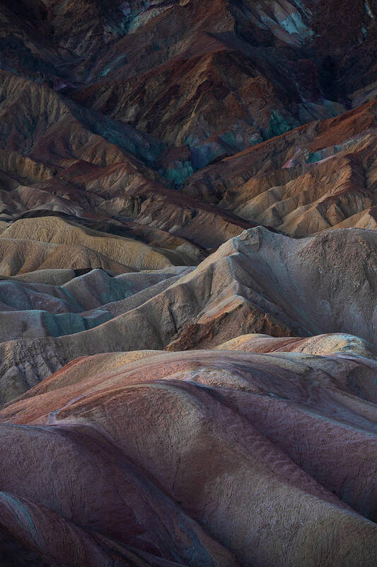 Zabriskie Point Art Print featuring the photograph Confluence by Slow Fuse Photography