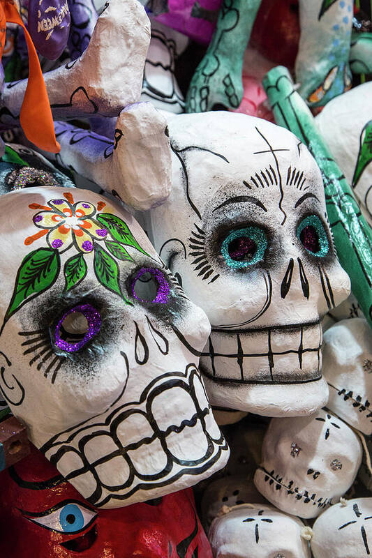 Close-up Art Print featuring the photograph Day of the Dead by Eggers Photography
