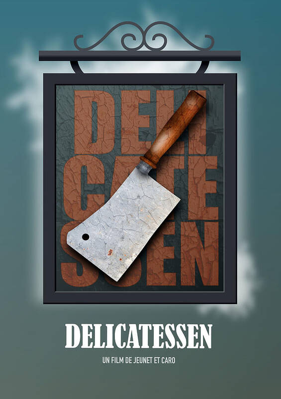 Movie Poster Art Print featuring the digital art Delicatessen - Alternative Movie Poster by Movie Poster Boy