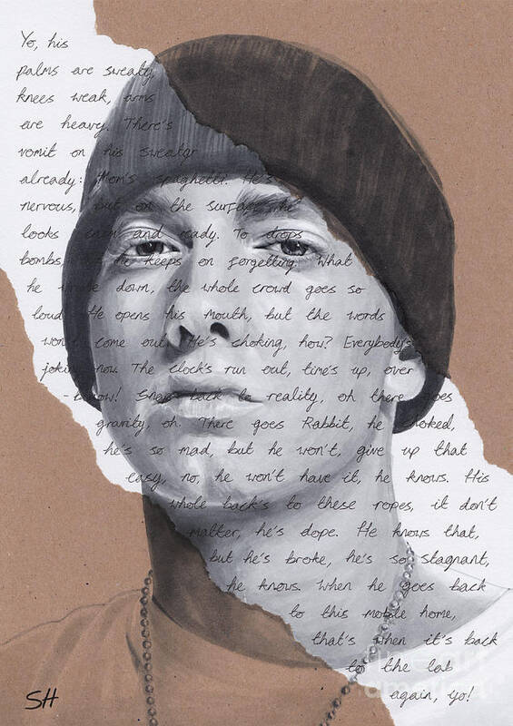 Eminem Lose Yourself Art Print by Sara Has - Fine Art America