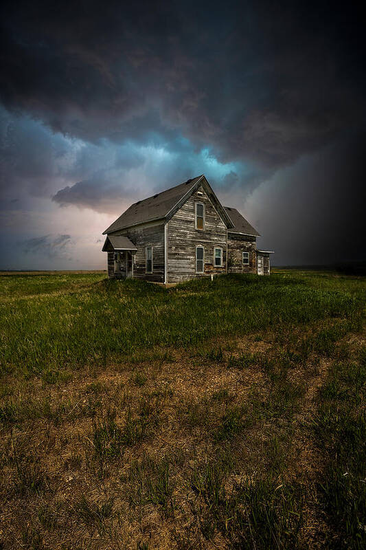 Storm Art Print featuring the photograph Finger Painting Of The Insane by Aaron J Groen