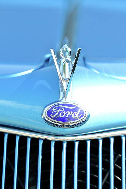 Ford Art Print featuring the photograph Ford V8 by Lens Art Photography By Larry Trager