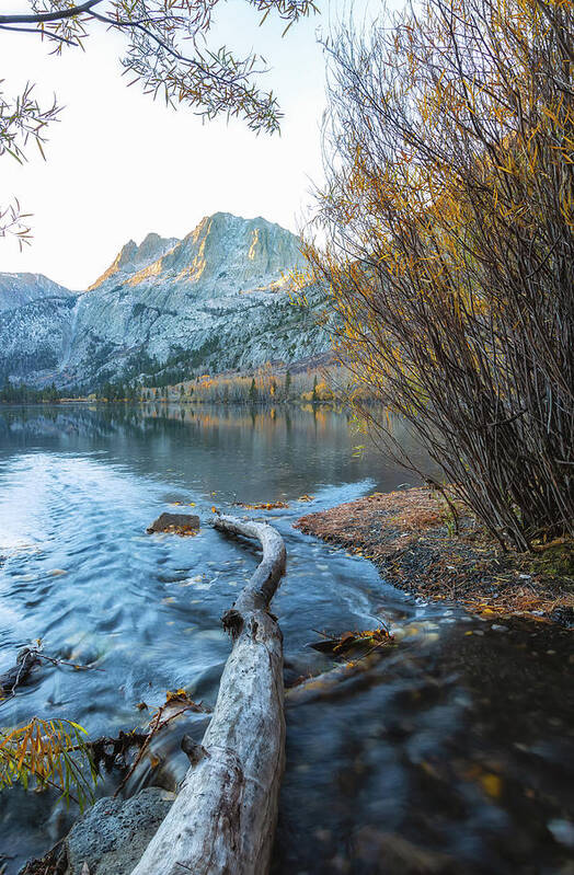 Fall Art Print featuring the photograph Gate To Silver Lake by Jonathan Nguyen