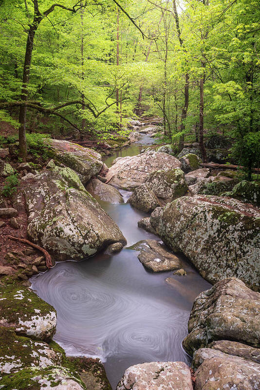 Flowing Art Print featuring the photograph Ghost Dance Pool by Grant Twiss