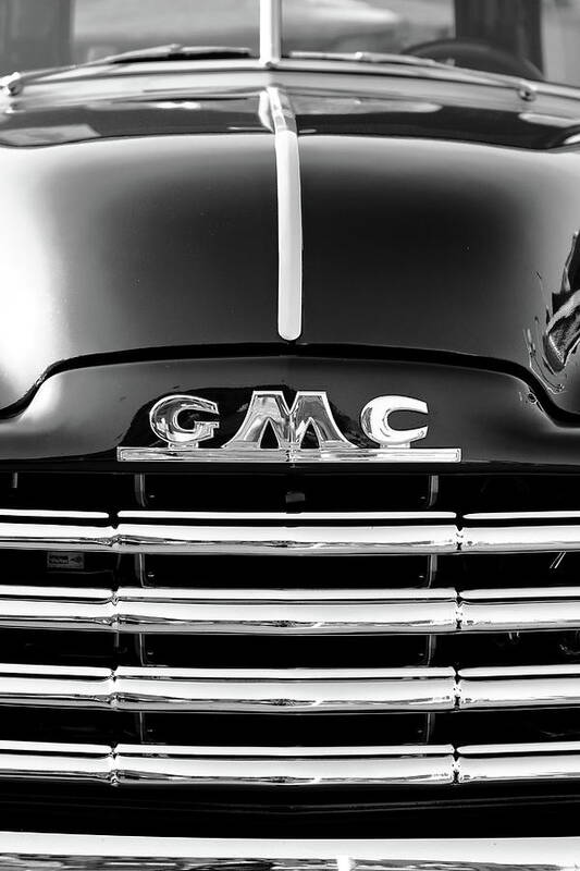 Truck Art Print featuring the photograph GMC by Lens Art Photography By Larry Trager