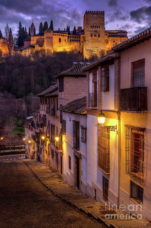 Granada Art Print featuring the photograph Granada, The Beautiful by Juan Carlos Ballesteros
