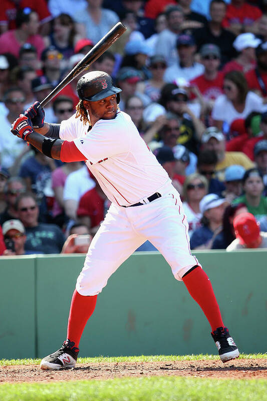 People Art Print featuring the photograph Hanley Ramirez by Maddie Meyer