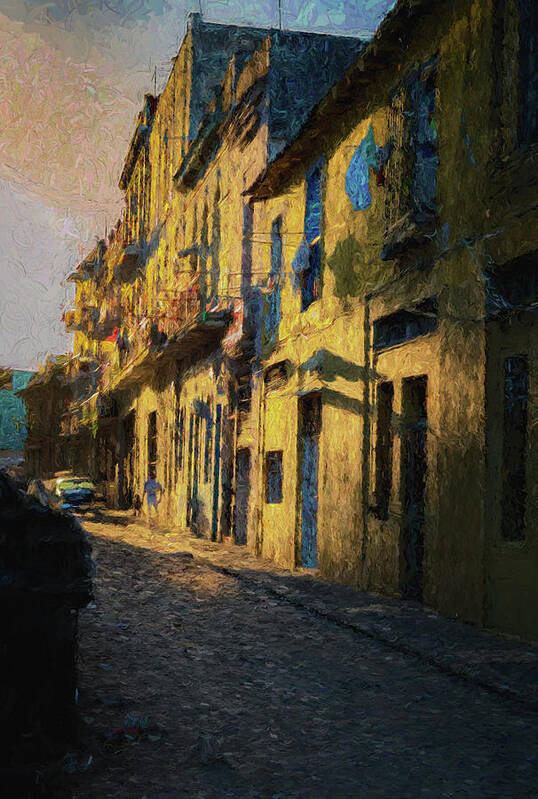 Havana Cuba Art Print featuring the photograph Havana Street II by Tom Singleton