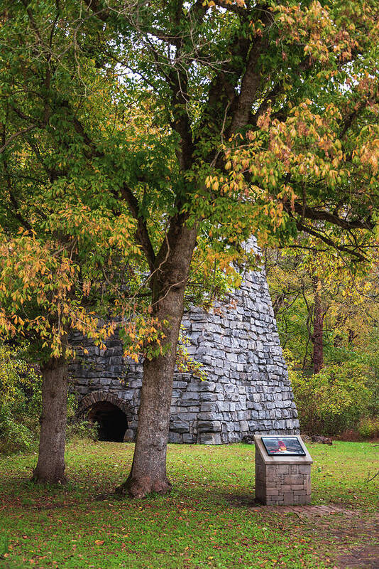 Structure Art Print featuring the photograph Iron Furnace by Grant Twiss