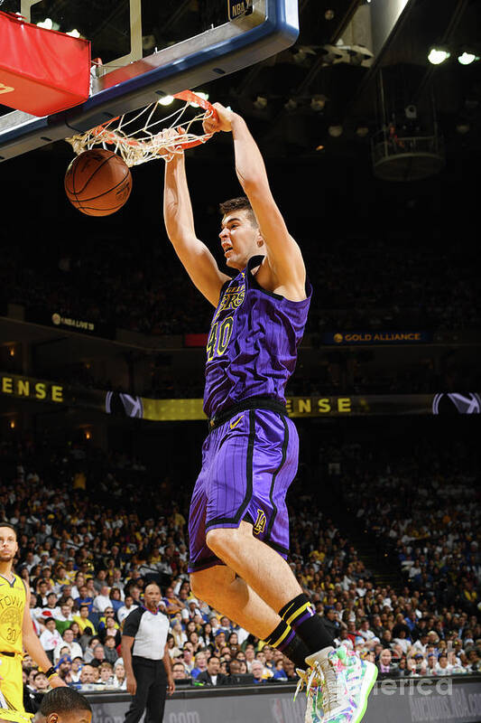 Ivica Zubac Art Print featuring the photograph Ivica Zubac by Noah Graham