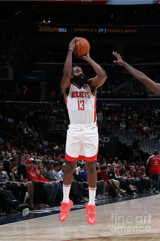 Nba Pro Basketball Art Print featuring the photograph James Harden by Stephen Gosling