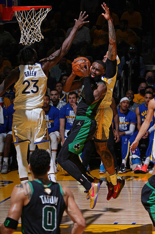 Jaylen Brown Art Print featuring the photograph Jaylen Brown by Garrett Ellwood