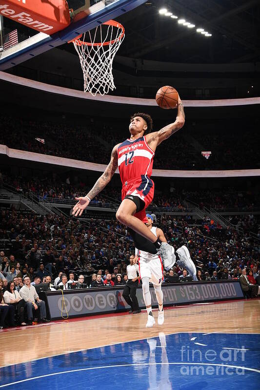 Kelly Oubre Jr Art Print featuring the photograph Kelly Oubre by Chris Schwegler