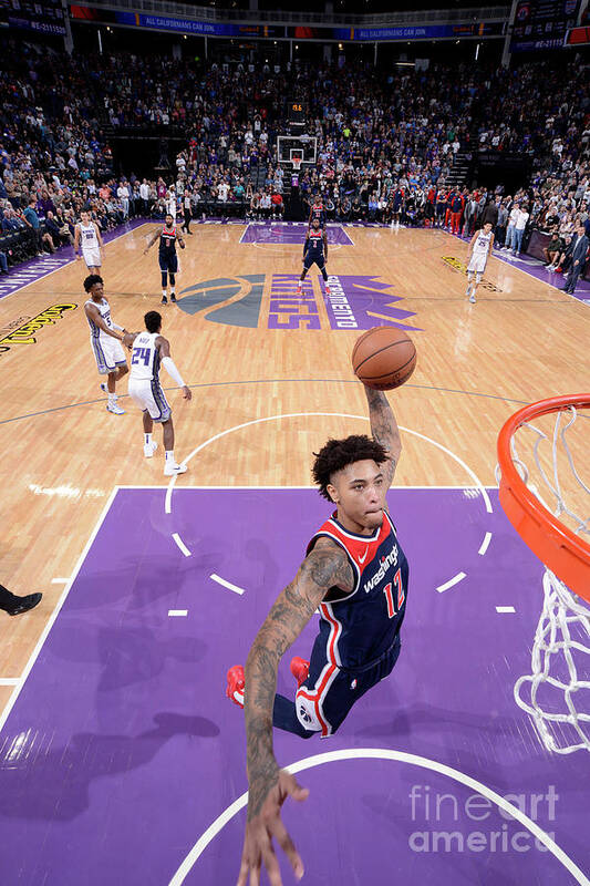 Nba Pro Basketball Art Print featuring the photograph Kelly Oubre by Rocky Widner