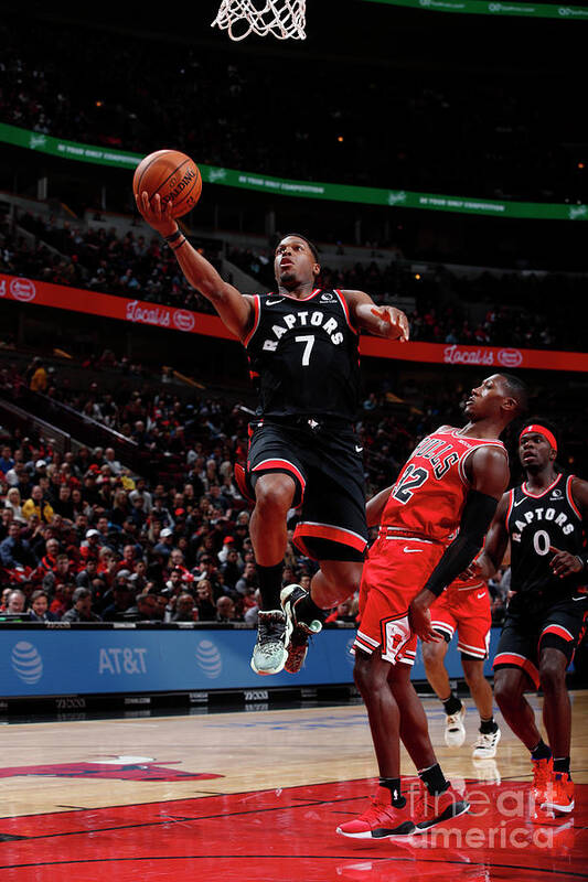 Kyle Lowry Art Print featuring the photograph Kyle Lowry by Jeff Haynes