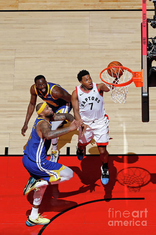 Kyle Lowry Art Print featuring the photograph Kyle Lowry by Mark Blinch