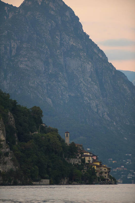 Lugano Switzerland Art Print featuring the photograph Lugano by Gregory Blank