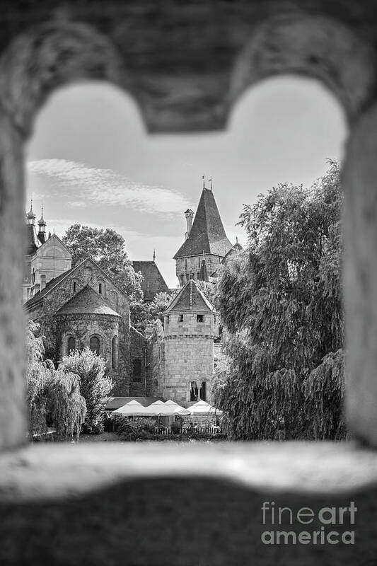 Castle Art Print featuring the photograph Magical fairy tale castle by Mendelex Photography