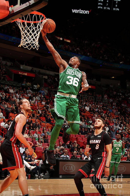 Marcus Smart Art Print featuring the photograph Marcus Smart by Issac Baldizon