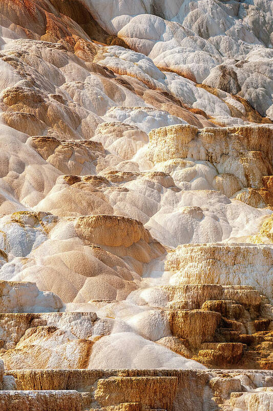Abstract Art Print featuring the photograph Marshmallow Mountain by Rick Furmanek