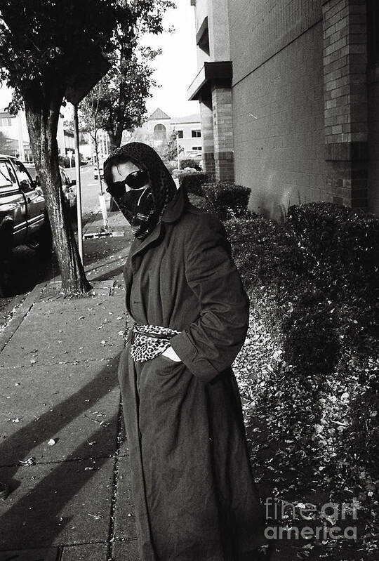 Street Photography Art Print featuring the photograph Masked by Chriss Pagani