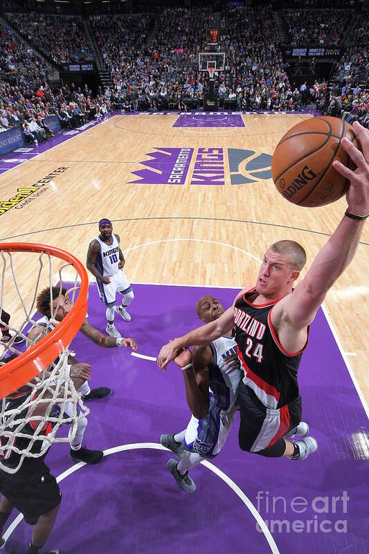 Mason Plumlee Art Print featuring the photograph Mason Plumlee by Rocky Widner