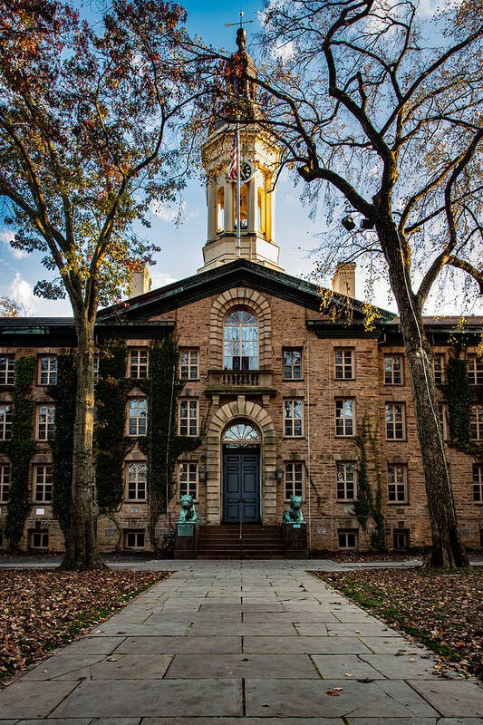 Architecture Art Print featuring the photograph Nassau Hall by Kevin Plant