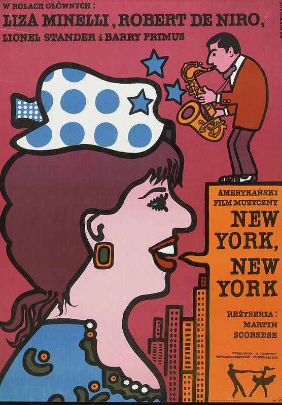 New Art Print featuring the mixed media ''New York, New York'', 1977 #1 by Movie World Posters