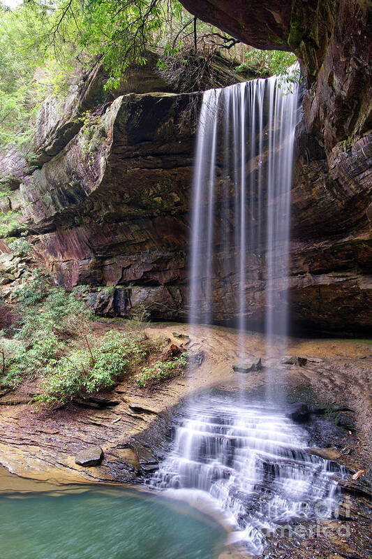 Northrup Falls Art Print featuring the photograph Northrup Falls 21 by Phil Perkins