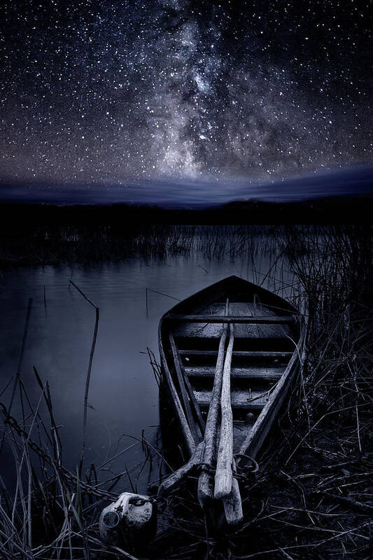 Night Art Print featuring the photograph One more night by Jorge Maia