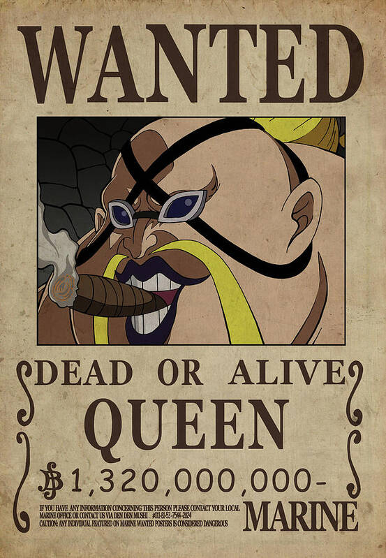 One Piece Wanted Poster - FRANKY Digital Art by Niklas Andersen