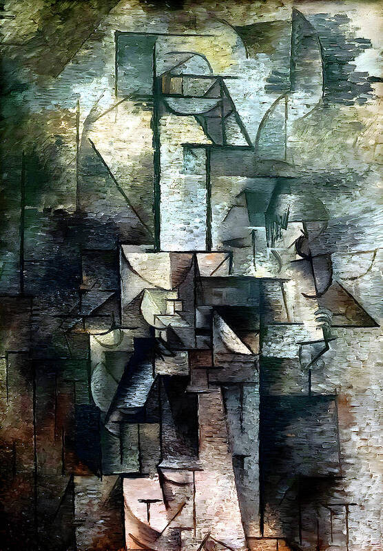 Pablo Picasso - Woman with a Violin Art Print by Jon Baran