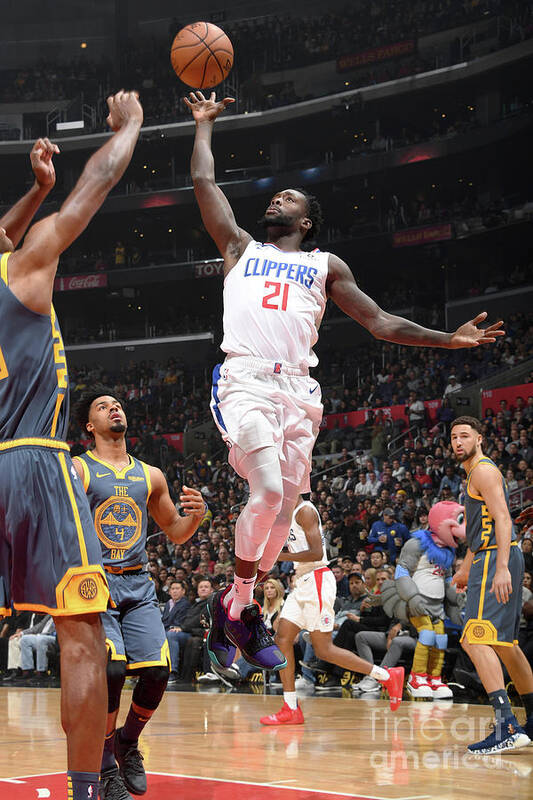 Patrick Beverley Art Print featuring the photograph Patrick Beverley by Andrew D. Bernstein