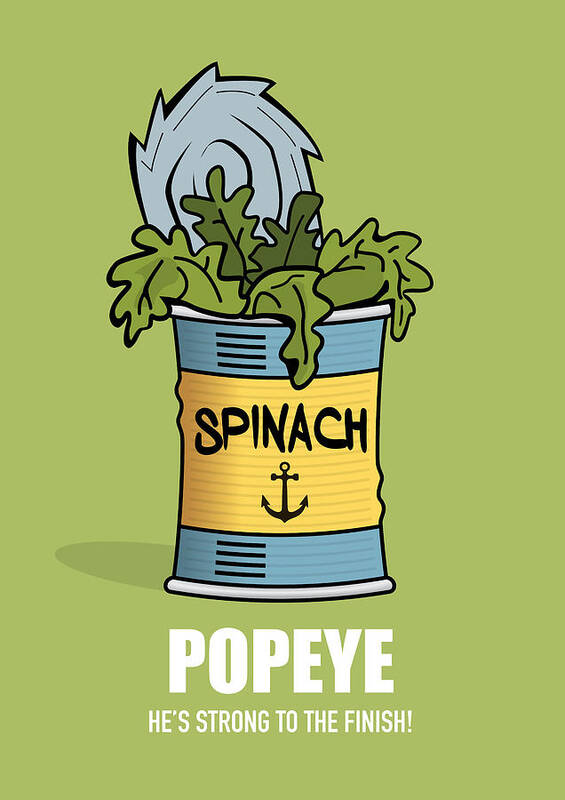 Movie Poster Art Print featuring the digital art Popeye - Alternative Movie Poster by Movie Poster Boy