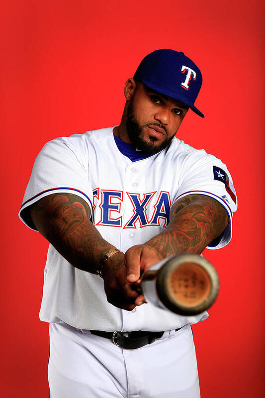Media Day Art Print featuring the photograph Prince Fielder by Jamie Squire