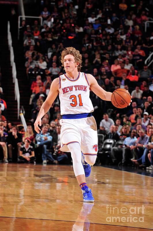 Nba Pro Basketball Art Print featuring the photograph Ron Baker by Barry Gossage