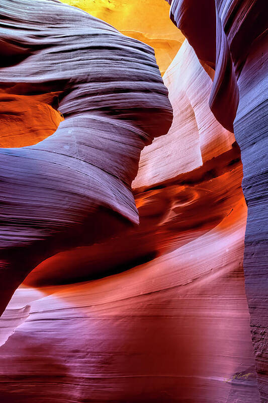 Antelope Canyon Art Print featuring the photograph Spirit by Dan McGeorge
