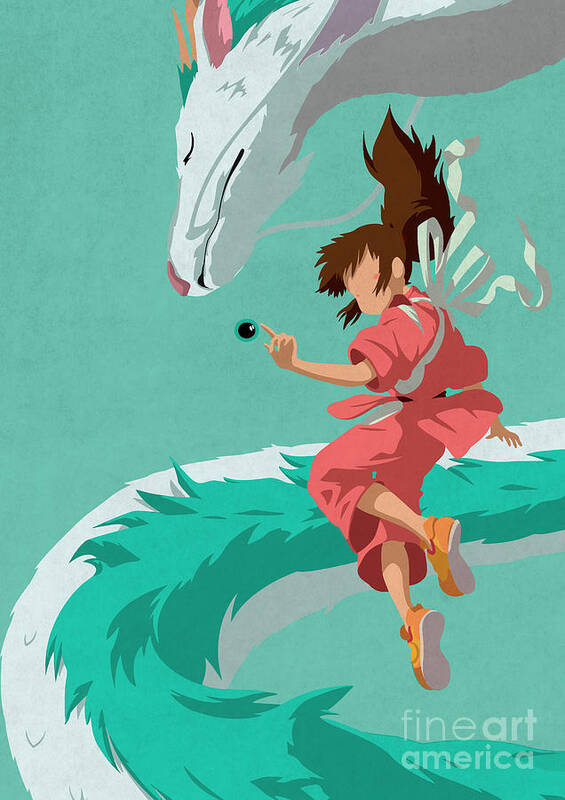Spirited Away Poster Anime Studio Ghibli Art Print by Svit ArtPrints -  Pixels