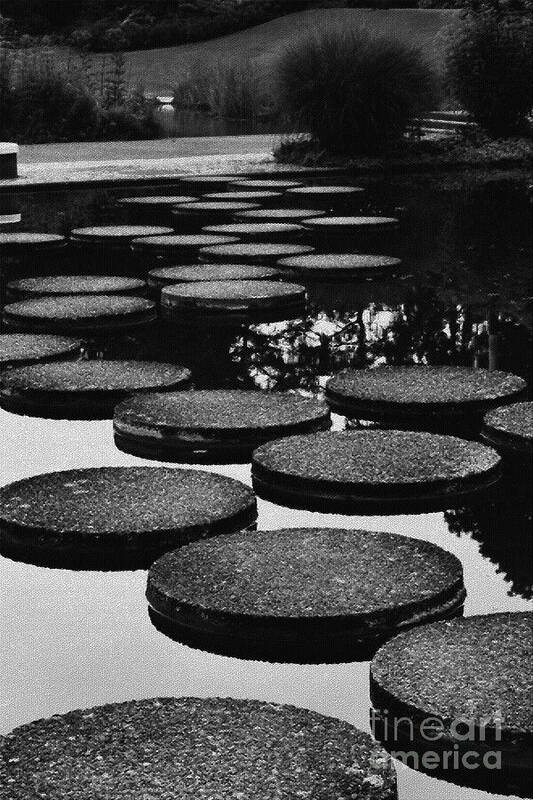 Hamburg Art Print featuring the photograph Stepping Stones by Yvonne Johnstone