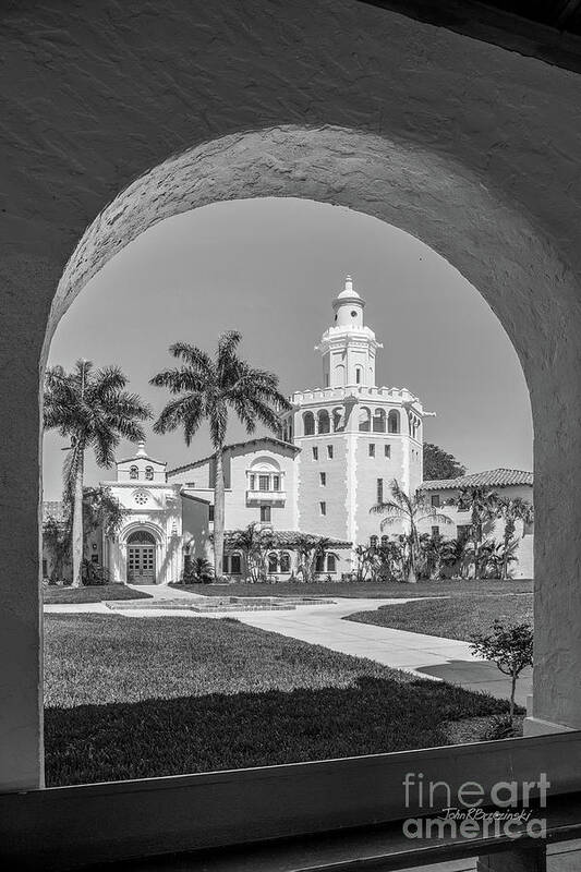 College Of Law Art Print featuring the photograph Stetson University College of Law by University Icons