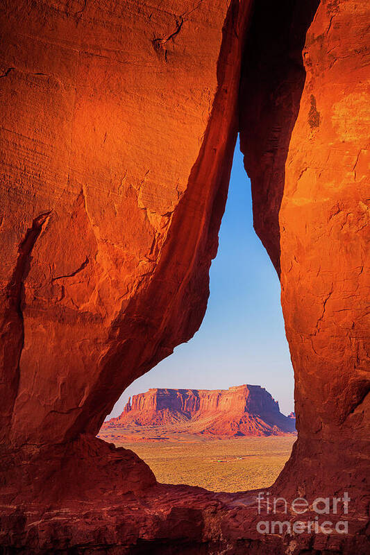 America Art Print featuring the photograph Teardrop Arch by Inge Johnsson