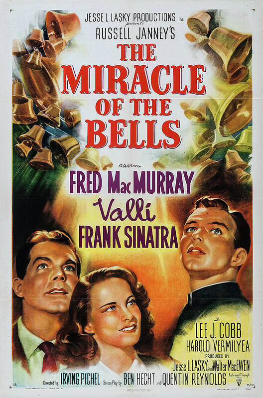 Synopsis Art Print featuring the mixed media ''The Miracle of the Bells'', 1948 by Movie World Posters