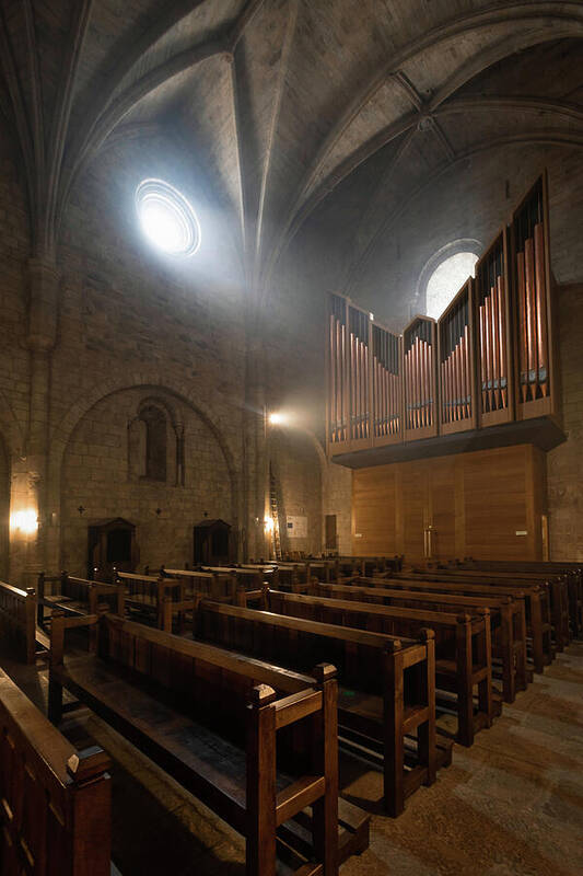 Instrument Art Print featuring the photograph The Organ of Leyre Monastery by Micah Offman