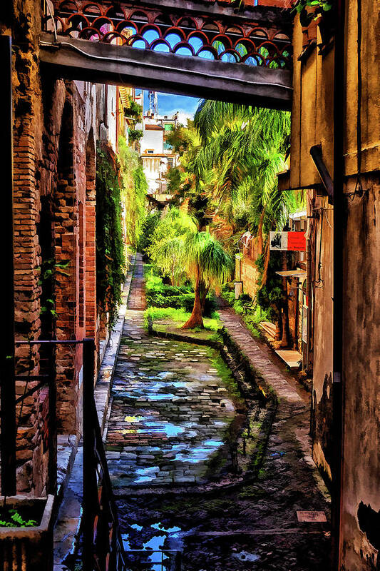Italy Art Print featuring the photograph The Secret Garden by Monroe Payne