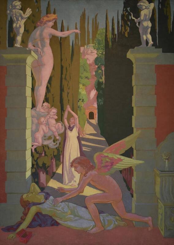 Ivan Morozov Commission Art Print featuring the painting The Vengeance of Venus by Maurice Denis