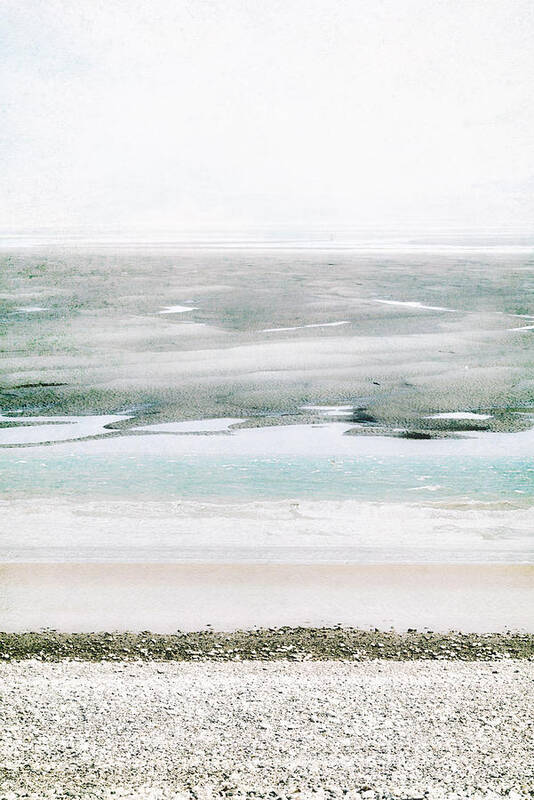 Land Art Print featuring the photograph To the horizon by Yasmina Baggili