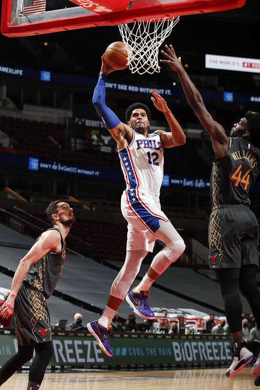 Tobias Harris Art Print featuring the photograph Tobias Harris by Jeff Haynes