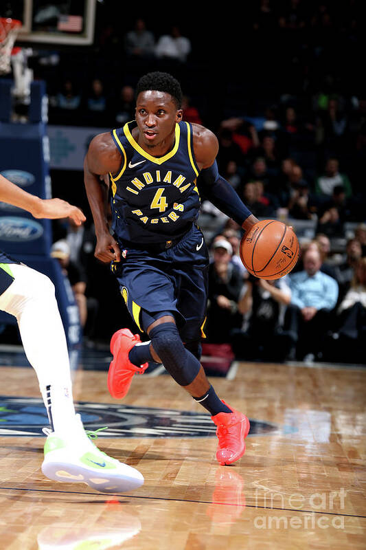 Victor Oladipo Art Print featuring the photograph Victor Oladipo by David Sherman