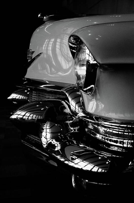 Cadillac Art Print featuring the photograph Wicked Softness 1956 Cadillac Coupe DeVille by Karen Cox